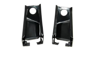 Auto Metal Direct - Auto Metal Direct W-639 LH/RH Trunk To Quarter Panel Corner Braces for 69 Camaro