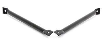 Auto Metal Direct - Auto Metal Direct W-656 Black Front Fender Support Bars/Brace