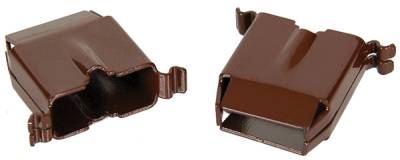 Auto Metal Direct - Auto Metal Direct W-674 Dash Pad Dog Leg Clips 2Pc for 64-68 Pontiac/Chevy