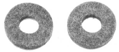 Auto Metal Direct - Auto Metal Direct W-686B Clutch Bellcrank Felt 2Pc for 64-72 Chevy/Pontiac/Buick