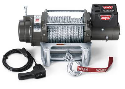 Warn - Warn 265072 M12000 Series 24V Electric Heavyweight Winch