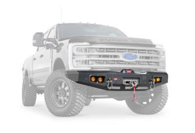 Warn - Warn 110759 Ascend Winch Bumper w/o Guard for Ford Superduty
