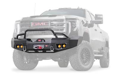 Warn - Warn 110945 Winch Bumper for GMC