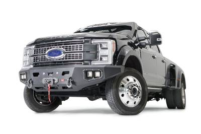 Warn - Warn 107181 Ascent HD Winch Bumper No Grille Guard for 17-22 Ford F450/F550 SD