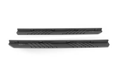 Attica 4x4 - Attica 4x4 ATTF201C101-BX Frontier Series Running Board for 17-24 Ford F250/F350