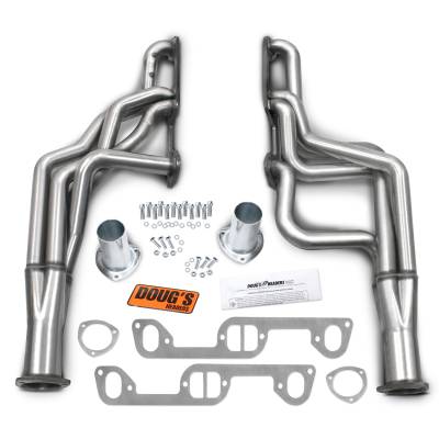 Doug's Headers - Doug's Headers D521-SS 1 3/4" 304 SS Long Tube Header for 65-70 Pontiac 326-455