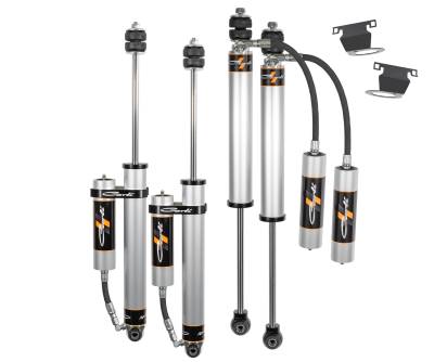 Carli Suspension - Carli CS-D3SPKG-CS20RR-B F/R BackCountry 2.0 3.25" Shock Set for 14-23 RAM 2500