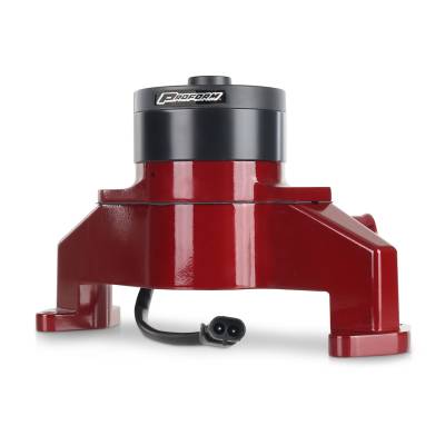 Proform - Proform 68230R Electric Water Pump Alum Red Powder Coat for BB Chevy Engines