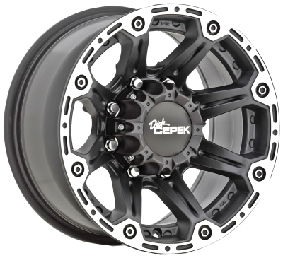 Mickey Thompson - Mickey Thompson Torque 16x8 8x170 0mm Matte Black/Machined 226100286