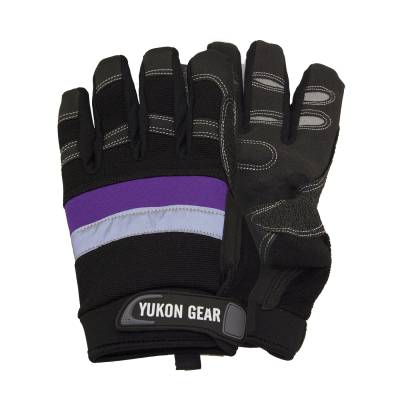 Yukon Gear and Axle - Yukon Gear YRGGLOVES-1 Gloves w/Textured Rubber Palms & Fingers & Nylon Upper