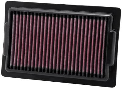K&N - K&N YA-1709 High-Flow Replacement Air Filter for Yamaha
