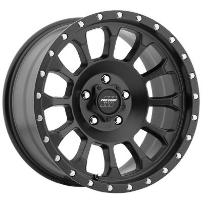 Pro Comp Wheels - Pro Comp Wheels PA34 ROCKWELL 17x8.5 5x5.0 0mm Satin Black PXA5034-78573