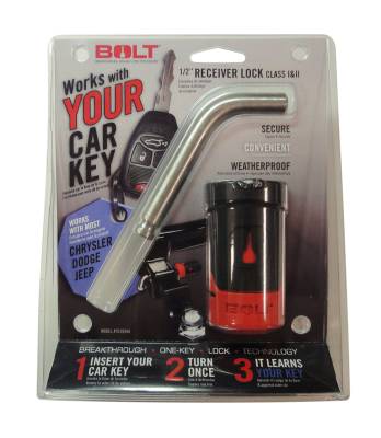 BOLT - BOLT 7019344 1/2" Receiver Lock for Chrysler/Dodge/Jeep