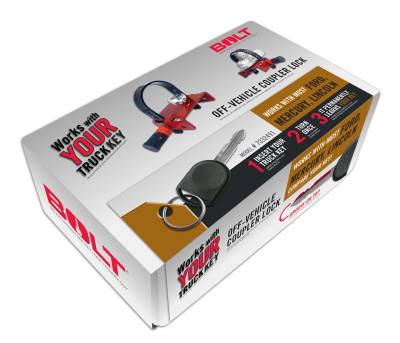 BOLT - BOLT 7032491 Off-Vehicle Coupler Lock FORD