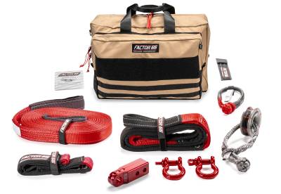 Factor 55 - Factor-55 00475-01-LARGE Sawtooth Winch Kit Red HitchLink Large Bag