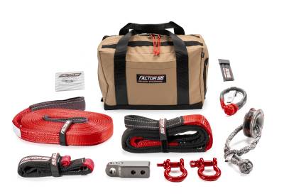 Factor 55 - Factor-55 00475-06-MEDIUM Sawtooth Winch Kit Gray HitchLink Med Bag