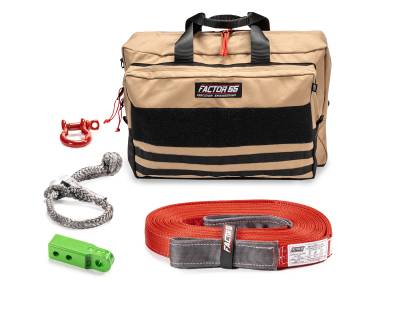 Factor 55 - Factor-55 00485-08-LARGE Owyhee Recovery Kit Greeen Hitchlink & Large Bag