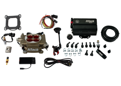 FiTech Fuel Injection - FiTech 35503 Go Street 400 HP Cast EFI System w/Fuel Mini Delivery Master Kit