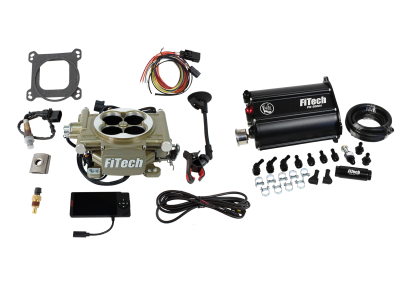 FiTech Fuel Injection - FiTech Fuel 35205 Easy Street 600 HP Classic Gold EFI System Master Kit