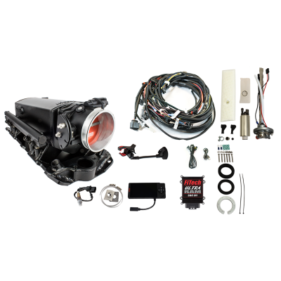 FiTech Fuel Injection - FiTech 36631 Ultra RAM 650 HP EFI System Master Kit for Chevy Small Block