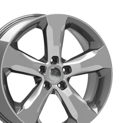 OE Wheels LLC - OE Wheels JP28-20085-5500-50PG JP28 20x8.5 5x5.0 50mm Gunmetal/Polished