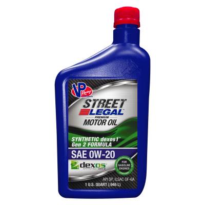 VP Racing Fuels - VP Racing Fuels VP3902543 Street Legal Synthetic dexos1 Formula 0W-20 GF-6 Qt