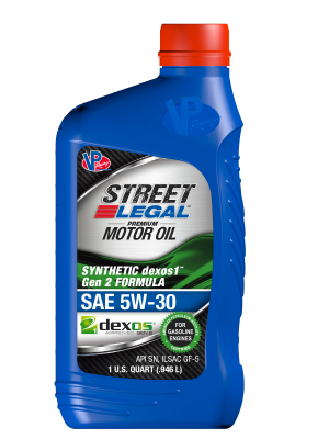 VP Racing Fuels - VP Racing Fuels VP3953543 Street Legal Synthetic dexos1 Formula 5W-30 GF-6 Qt