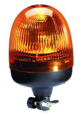 Hella - HELLA 009506001 KL Rota Compact Flexible Pole Mount 12V Amber Lens