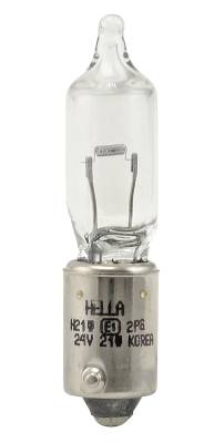 Hella - HELLA H21W 24V Standard Series Halogen Miniature Light Bulb