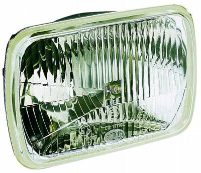 Hella - HELLA 003427011 190 x 132mm H4 Single High/Low Beam Headlamp