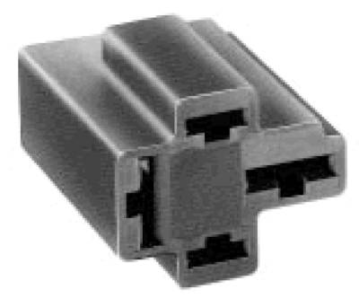 Hella - HELLA H84703001 Socket for 4 Terminal Relay 70A w/harness
