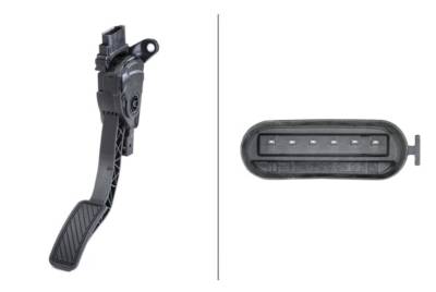 Hella - HELLA 009517701 Accelerator Pedals Sensor 6Pv Multi for 11-19 Fiesta