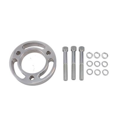 Top Street Performance - Top Street 10091 Gilmer Pulley Kit Billet Aluminum SBC Long Satin