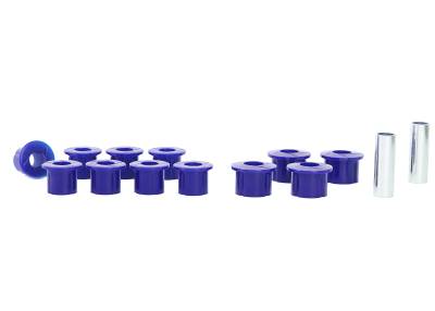 SuperPro - SuperPro Kit136K Rear Leaf Spring & Shackle Bushing Kit for 98-04 Frontier