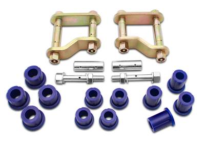 SuperPro - SuperPro KIT141SK Rear Leaf Spring & Shackle Bushing Kit for Nissan Suzuki