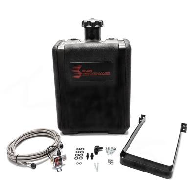 Snow Performance - Snow Performance SNO-40016-BRD 7 Gal. Water-Meth Tank Upgrade Braided Line