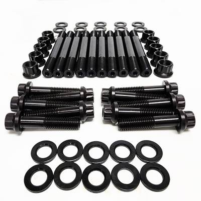 PRW - PRW 1000321 Main Cap Stud Kit for Chevy Small Block