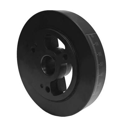 PRW - PRW 2338341 Harmonic Damper Chevy SB 400-383 70-80 Ext Balanced 6.75" OD Black