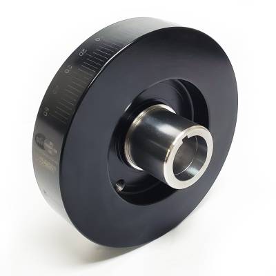 PRW - PRW 2535001 DAMPER FluidGel RACE SFI CHEV 262-350 348-409 1955-95 6.25" OD Black