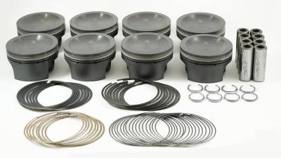 Mahle Motorsport - Mahle 930256272 284CID Piston 3.572x1.22CH 3.543 Stroke 5.930RD 0cc 12.1CR M142P