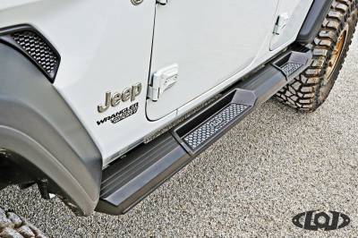 LoD Offroad - LoD Offroad JRS1861-1 JL Armor Lite 4DR Rocksliders BOX 1 Of 2