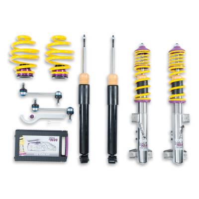 KW - KW 15220012 Adjustable Stainless Coilovers w/Adjustable Rebound for 95-99 BMW M3