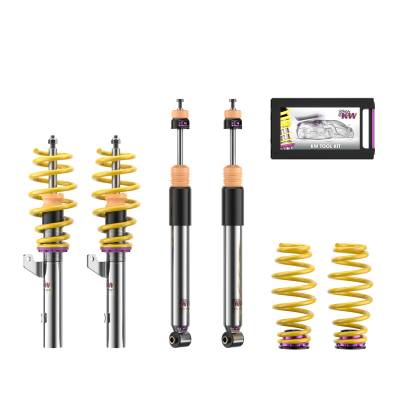 KW - KW 352800CJ Adjustable Coilovers w/o Elec Dampers for 22+ A3 GY Sedan/FWD/IRS