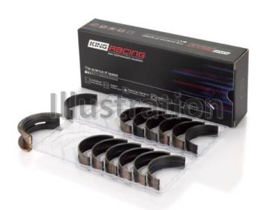 King Engine Bearings - King Engine Bearings MB7092XP0.25 Main Bearing Set for RB26DETT 24V