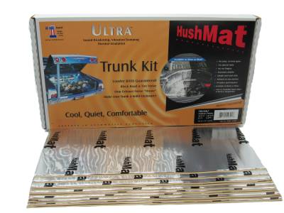 Hushmat - Hushmat 10301 Trunk Kit 10 Silver Sheets 12x23 Ultra Total 19.1sqft
