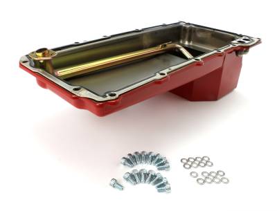 Hamburger's Performance - Hamburger's Perf. 1108 LS Series Engine Swap Oil Pan 5 Qt REAR Sump