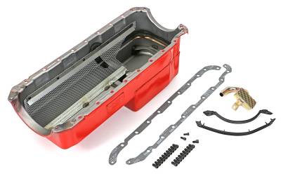 Hamburger's Performance - Hamburger's Perf. 1488 ECONO Oil Pan BB Chevy 396-454 No Gen V/VI 8 Qt