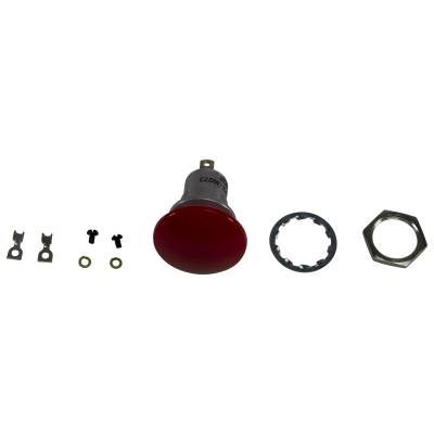 TCI Automotive - TCI 387700 10 AMP Microswitch w/Extra Large Button & 5/8" Mount