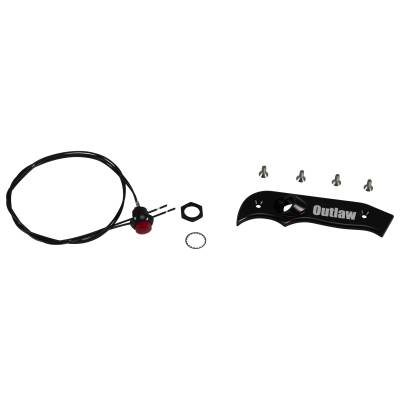 TCI Automotive - TCI 618008 Outlaw Shifter Handle w/Push-Button Switch