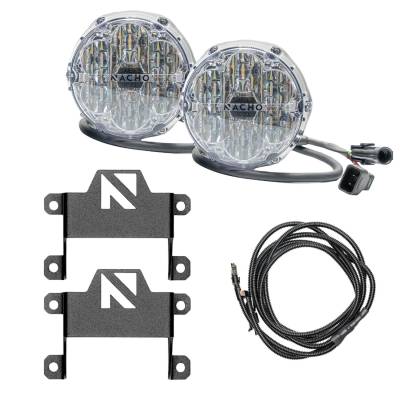 ARB - ARB V3BC1KWSO NACHO SAE Only White Plug N Play Fog Light Kit